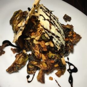 Gluten-free brussels sprouts from Madera Kitchen
